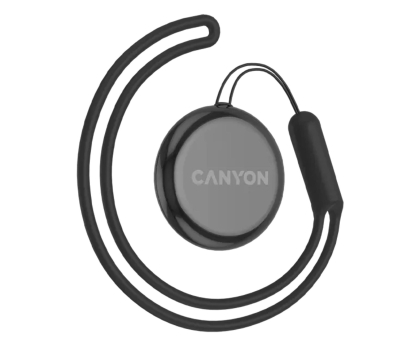 Akcesoria GSM i GPS CANYON Smart Tag OnTag 1 Lokalizator iOS Czarny CNE-PT01BB